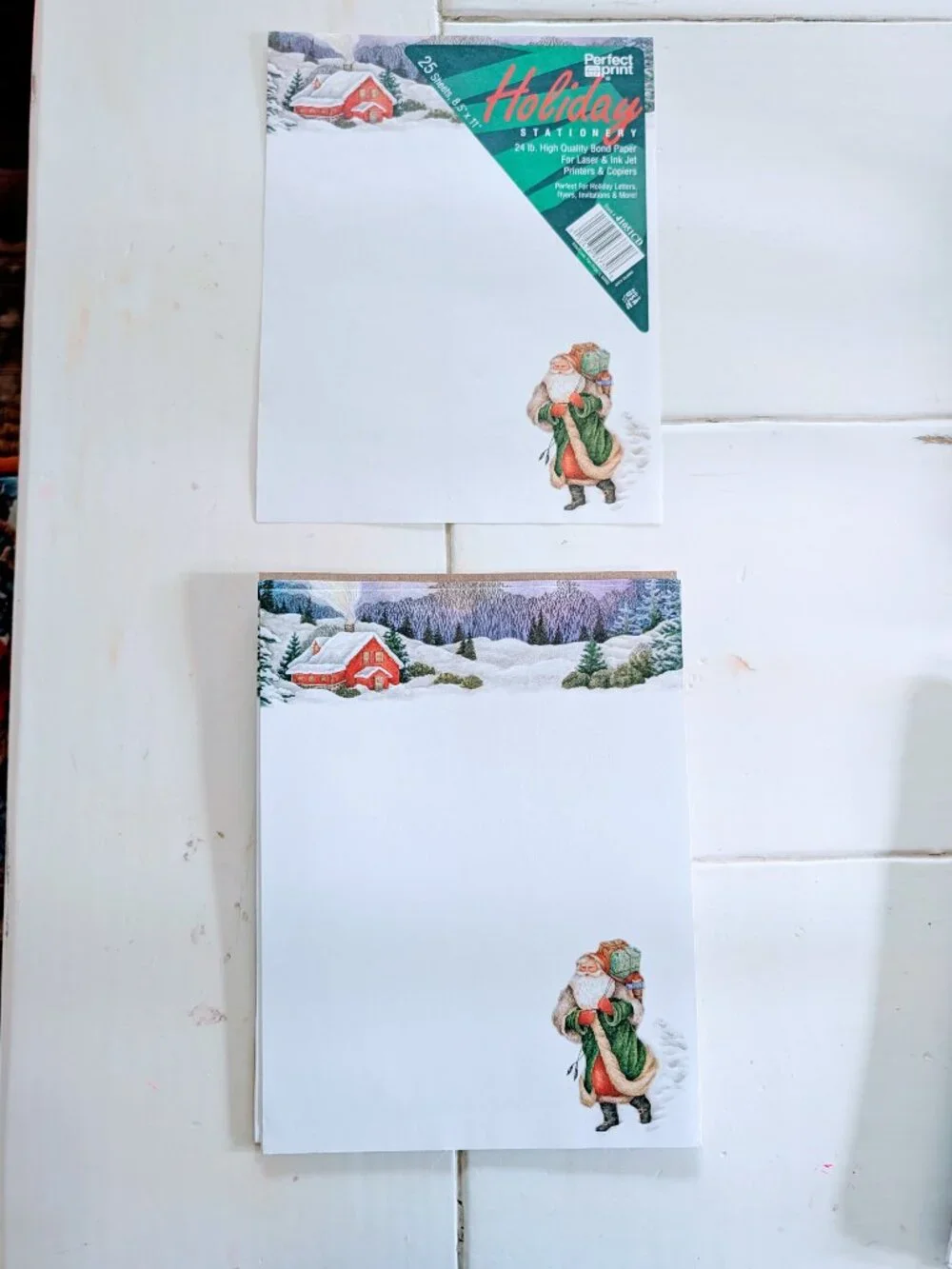 Lot of VTG Christmas Paper Ephemera Stationery Crafting Art Retro Holiday Junk